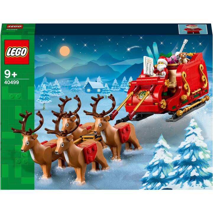 LEGO  Icons Schlitten des Weihnachtsmanns (40499)