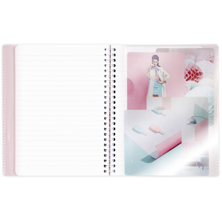 CLAIREFONTAINE Carnets Blush (A4, Ligné)