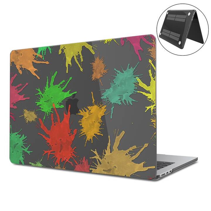 EG Hardcase (MacBook Air 13" M2 2022, Arte, Transparente, Nero)