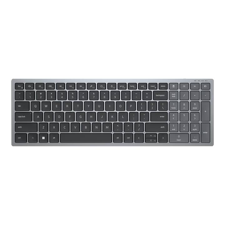 DELL KB740 (Bluetooth, USB, Deutschland, Kabellos)