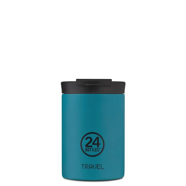 24BOTTLES Thermobecher Travel Tumbler Atlantic Bay (0.35 l, Grün, Petrol)