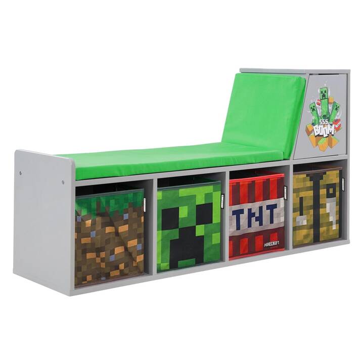 PHOENIX Kinderaufbewahrungsregal Minecraft (119 x 30 x 60 cm)