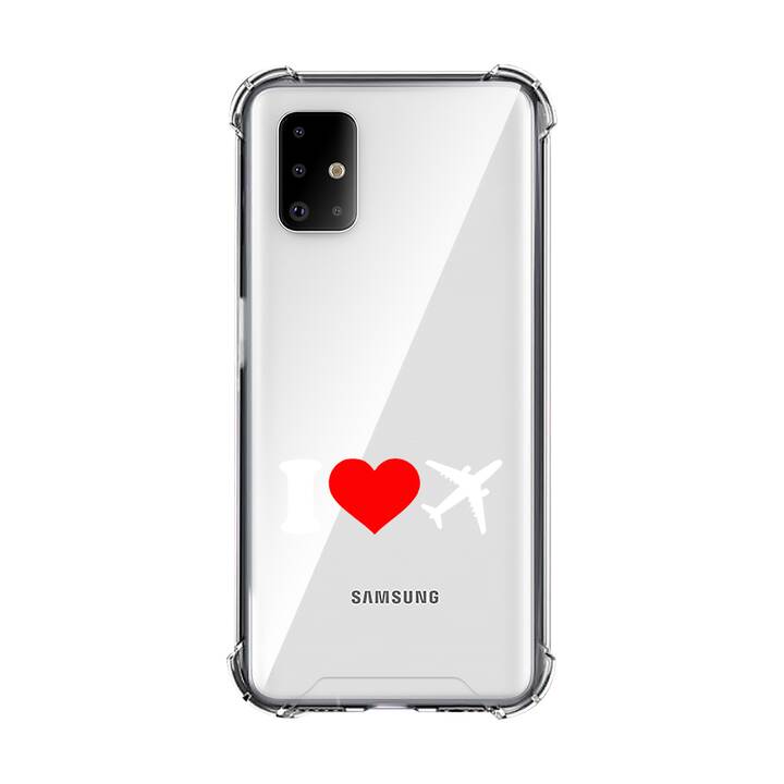 EG Backcover (Galaxy A31, Transparent)