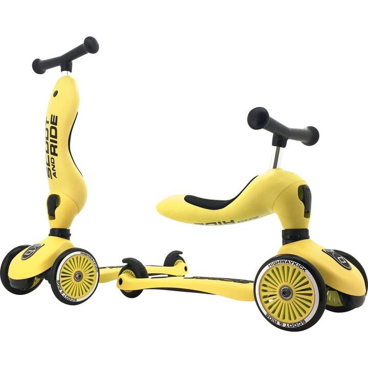 SCOOT AND RIDE Scooter Highwaykick 1 (Jaune)