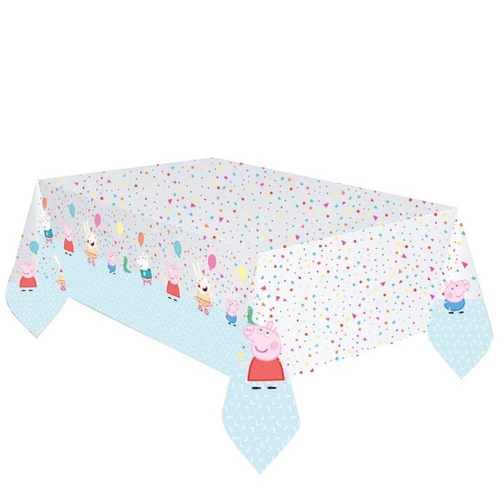 AMSCAN Nappe de fête Peppa Pig (1 pièce)