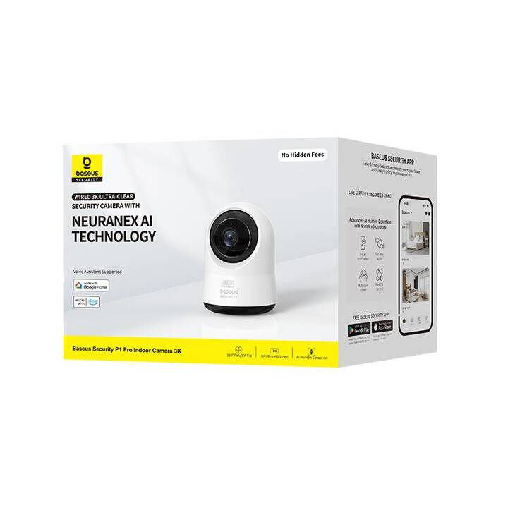 BASEUS Telecamera di rete P1 Pro (Dome, USB di tipo C)