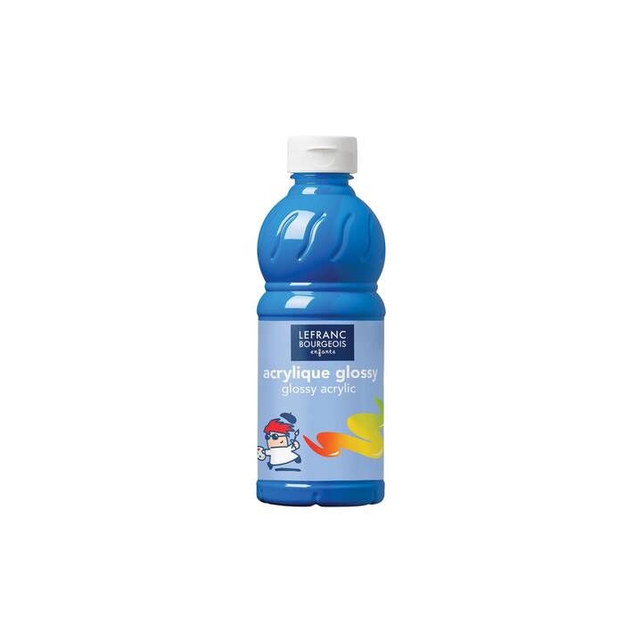 LEFRANC BOURGEOIS Colore acrilica (500 ml, Blu)