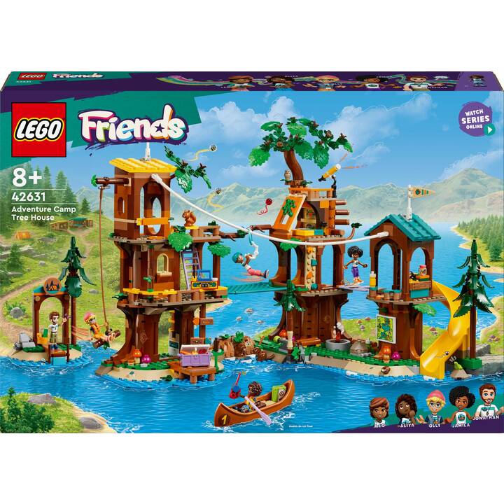 LEGO Friends La cabane dans l’arbre de la base de loisirs (42631)