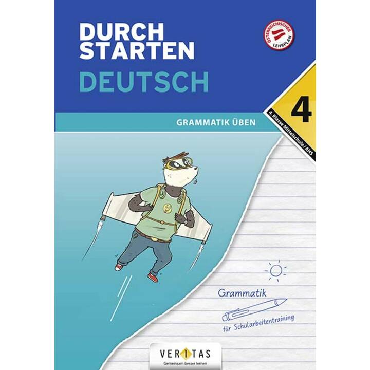 Durchstarten Deutsch 4. Klasse Mittelschule/AHS Grammatik üben