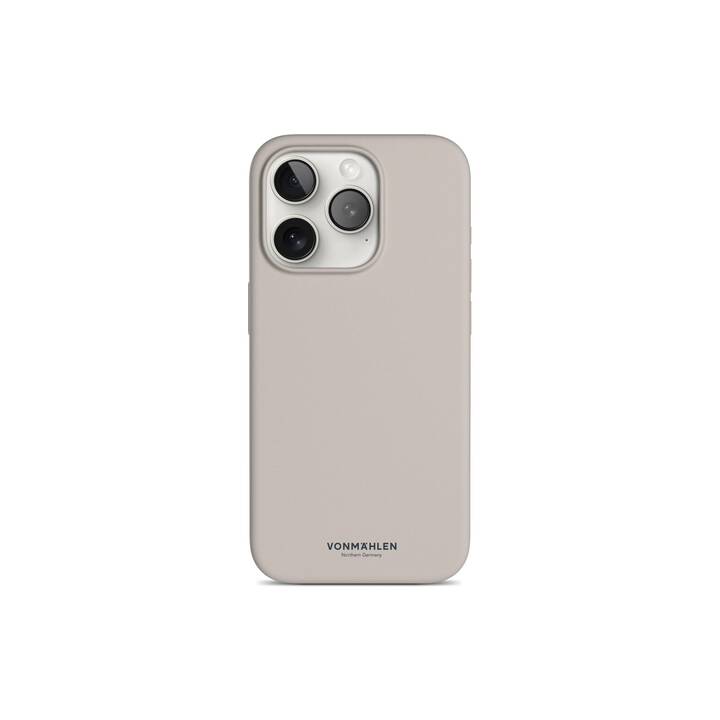 VONMÄHLEN Backcover Eco (iPhone 15 Pro, Beige, Schwarz)