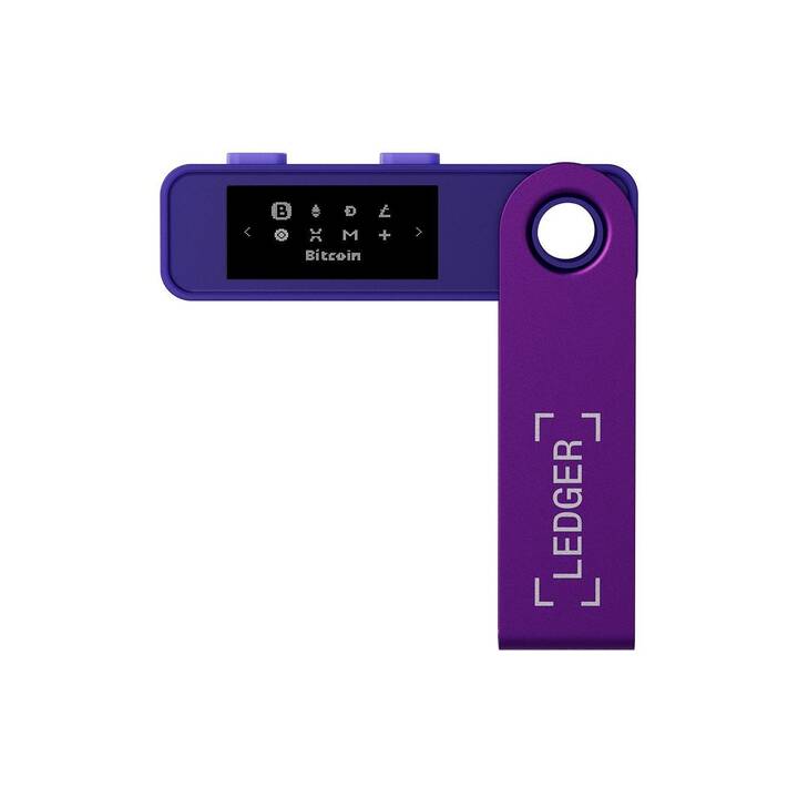 LEDGER Nano S Plus Crypto Wallet (Perl Améthyste, USB de type C)