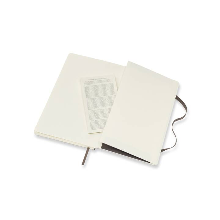 MOLESKINE Carnets Classic Soft (A5, En blanc)