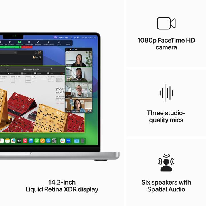 APPLE MacBook Pro 2023 (14.2", Apple M3 Max 14-Core Chip, 96 GB RAM, 2000 GB SSD)