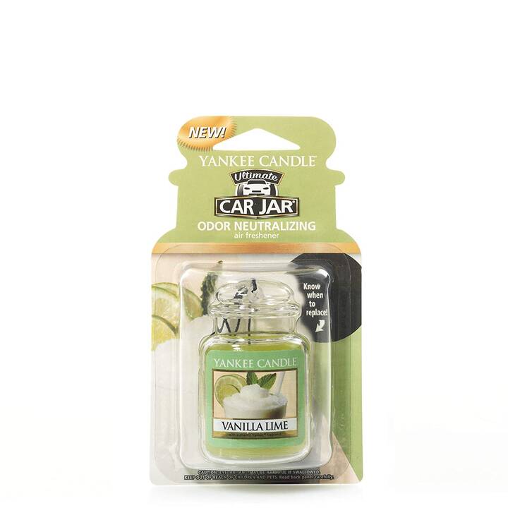 YANKEE CANDLE Deodoranti auto Ultimate (Lime, Vanille)