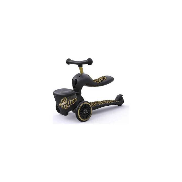 SCOOT AND RIDE Scooter Highway Kick 1 (Schwarz, Gold)