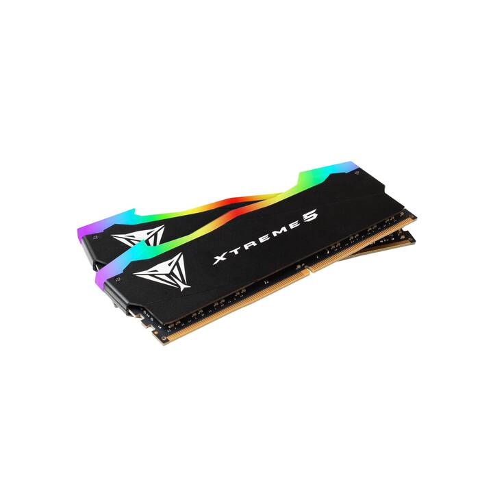 PATRIOT MEMORY Viper RGB Xtreme5 PVXR548G80C38K (2 x 24 Go, DDR5 8000 MHz, DIMM 288-Pin)