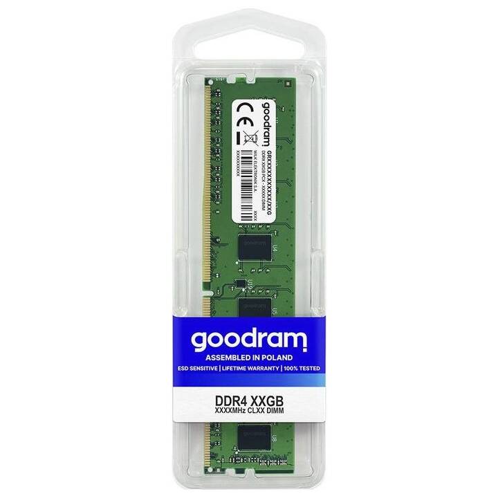 GOODRAM GR3200D464L22/32G (1 x 32 GB, DDR4 3200 MHz, DIMM 288-Pin)