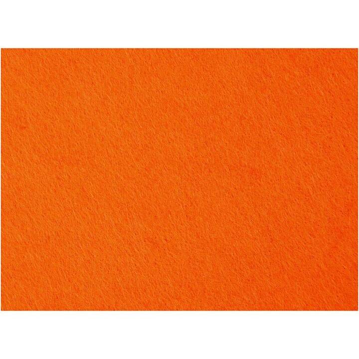 CREATIV COMPANY Bastelfilz Orange (1 Stück)