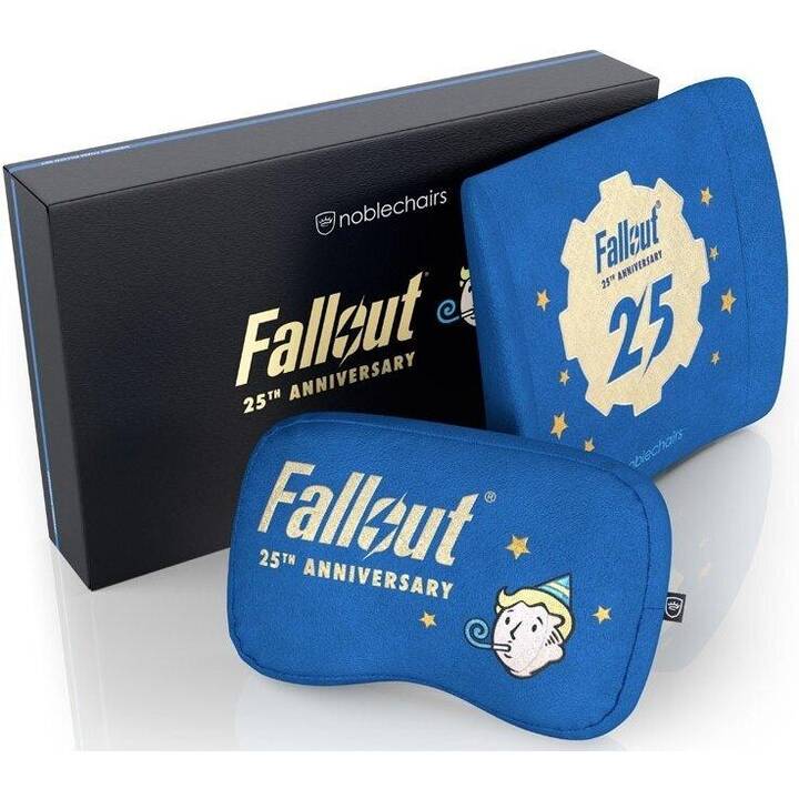 NOBLECHAIRS Cuscino per sedia Fallout 25th (Anniversary Edition) (Blu)