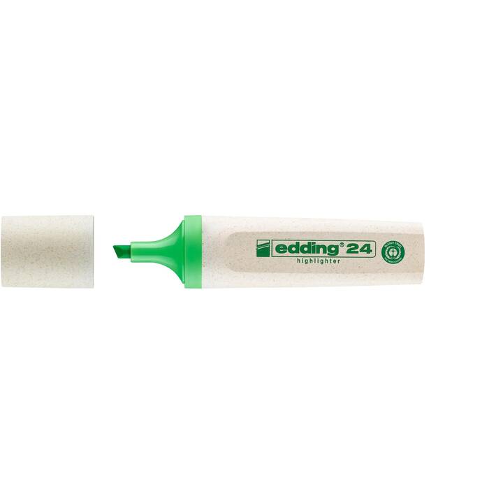 EDDING Evidenziatore EcoLine 24 (Verde chiaro, 1 pezzo)