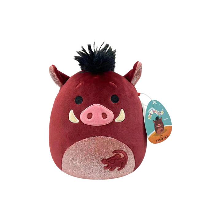 SQUISHMALLOWS Pumba (20 cm, Brun, Brun rouge)