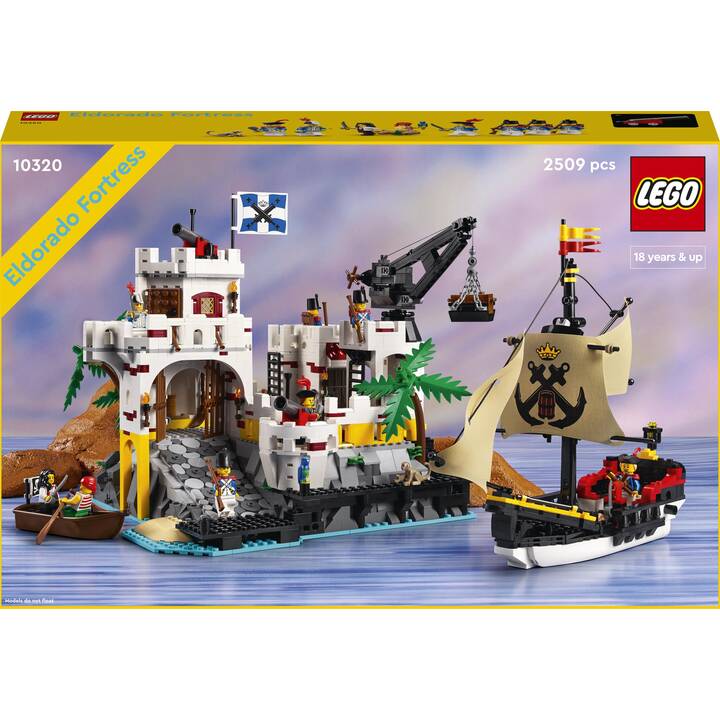 LEGO Icons La forteresse de l’Eldorado (10320, Difficile à trouver)
