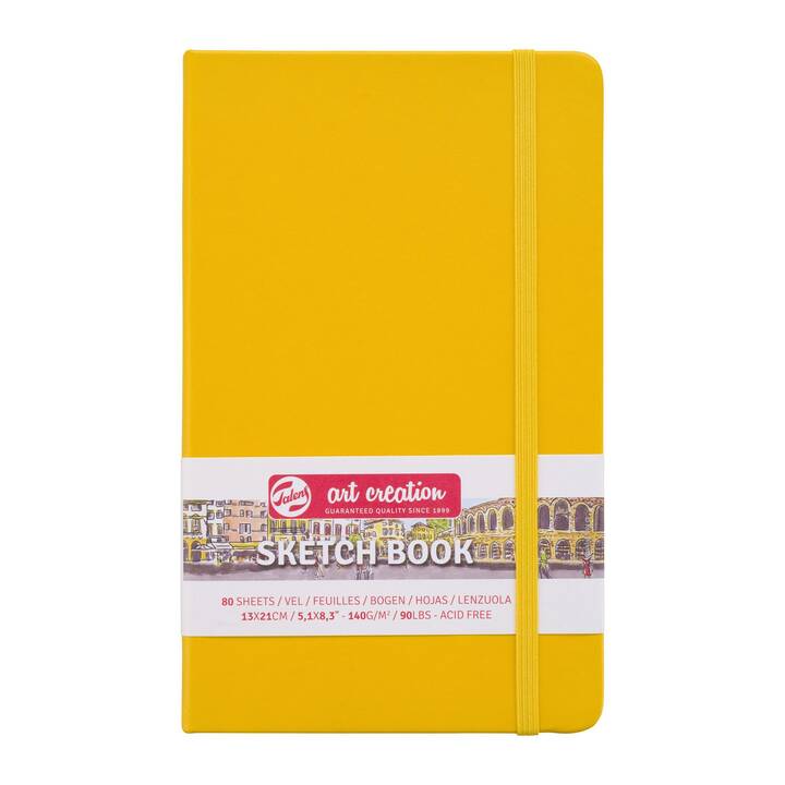 TALENS Carnet de croquis (130 mm x 210 mm, En blanc)