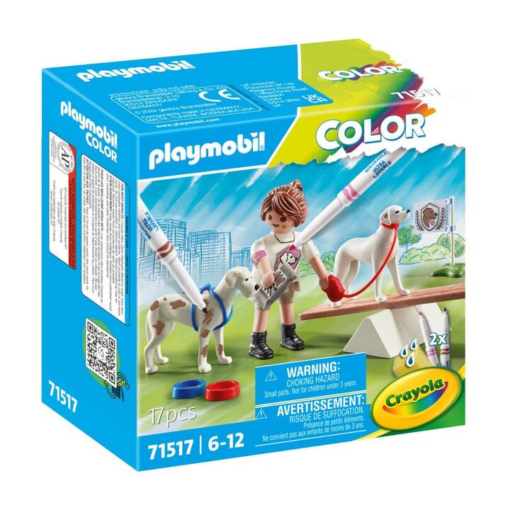 PLAYMOBIL Color Hundetraining (71517)