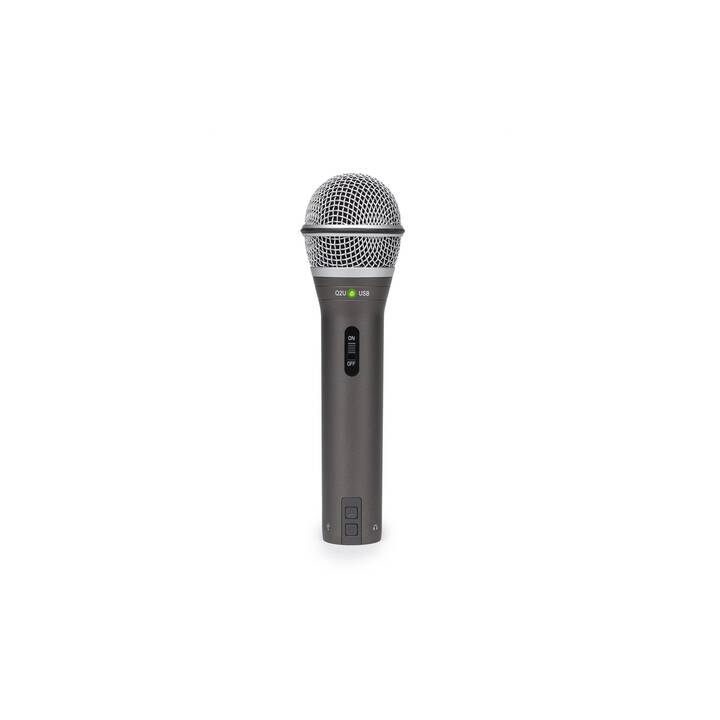 SAMSON Q2U Microfono da tavolo (Grigio)
