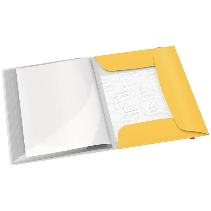 LEITZ Libro della vista Cosy  (Giallo, A4, 1 pezzo)