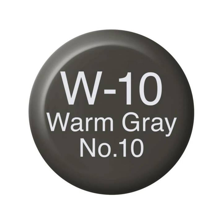 COPIC Inchiostro W-10 - Warm Grey No.10 (Grigio, 15 ml)