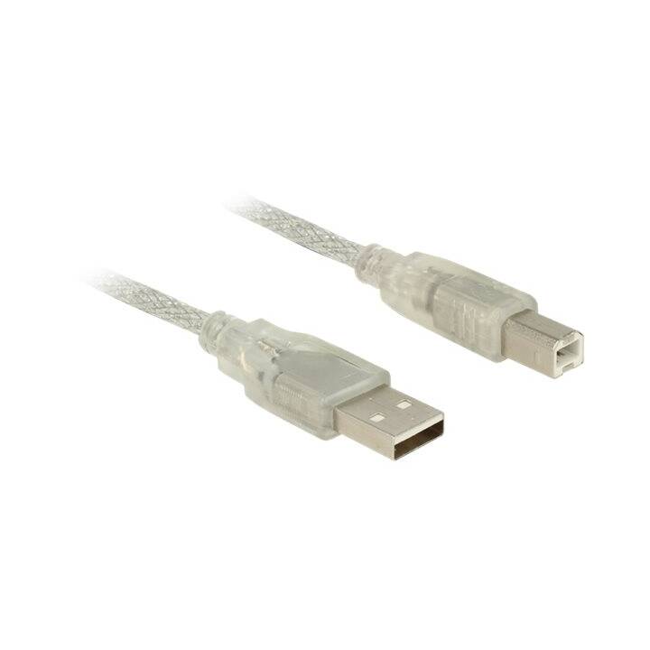 DELOCK Câble USB (USB 2.0 Type-B, USB 2.0 Type-A, 3 m)