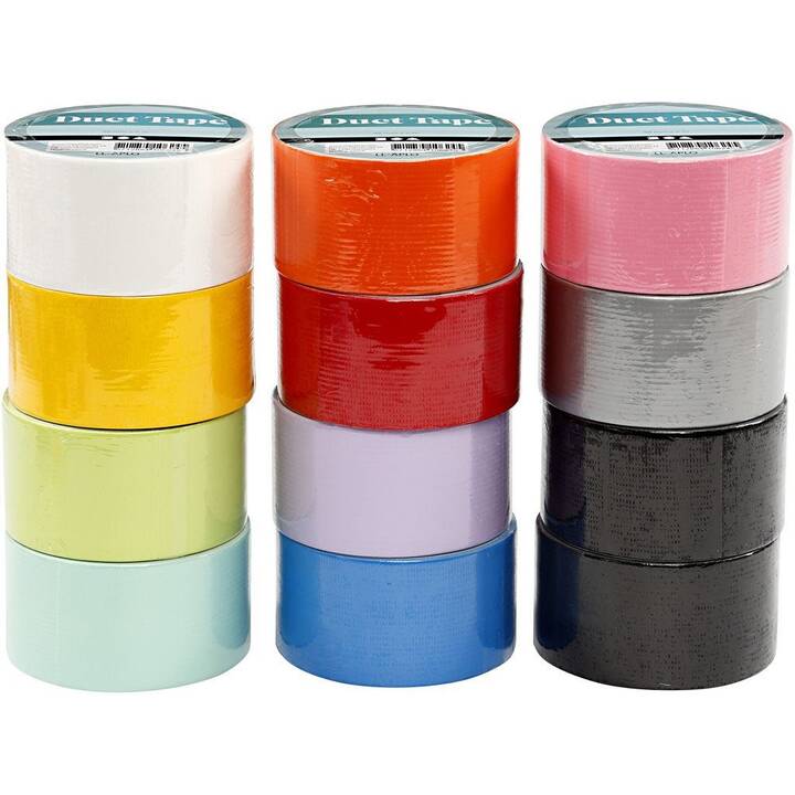 CREATIV COMPANY Duck Tape Set (Multicolore, 5 m)