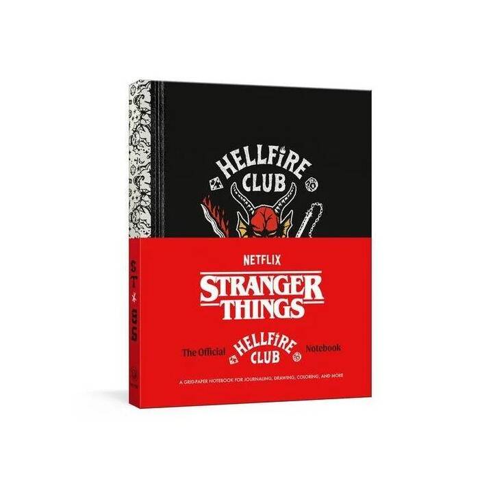 RANDOM HOUSE Taccuini Stranger Things: The Official Hellfire Club (18 cm x 23.5 cm, In bianco)