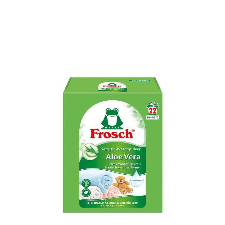 FROSCH Maschinenwaschmittel Aloe Vera Sensitiv (1450 g, Pulver)