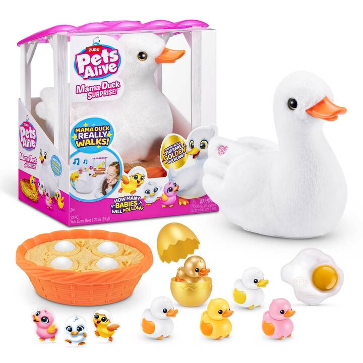 ZURU TOYS Mama Duck & Baby Surprise Canard Assortis