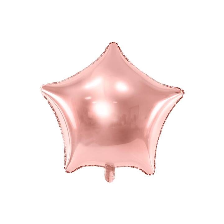 PARTYDECO Folienballon Star (480 mm, 1 Stück)