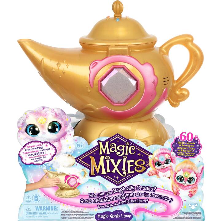 MOOSE Magic Mixies Genie (22.8 cm, Oro, Pink)