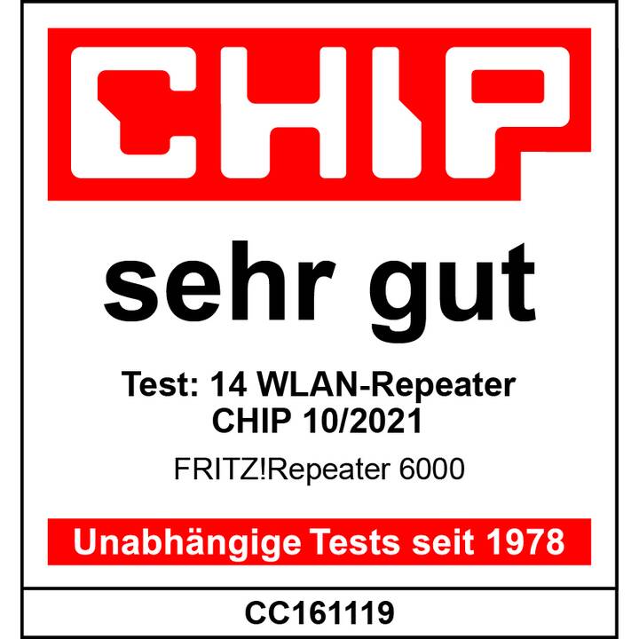 AVM FRITZ! Repeater FRITZ!Repeater 6000 International - Interdiscount