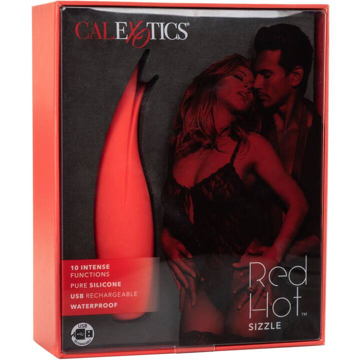 CALEXOTICS Auflegevibrator Red Hot Sizzle