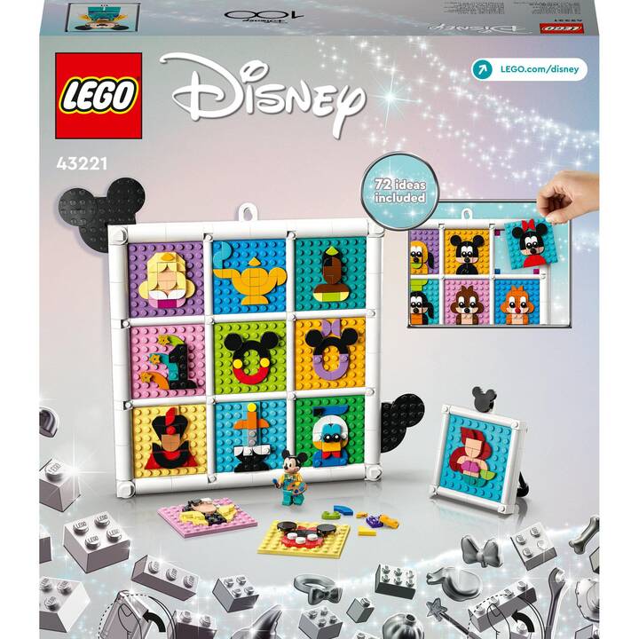 LEGO Disney 100 Jahre Disney Zeichentrickikonen (43221)