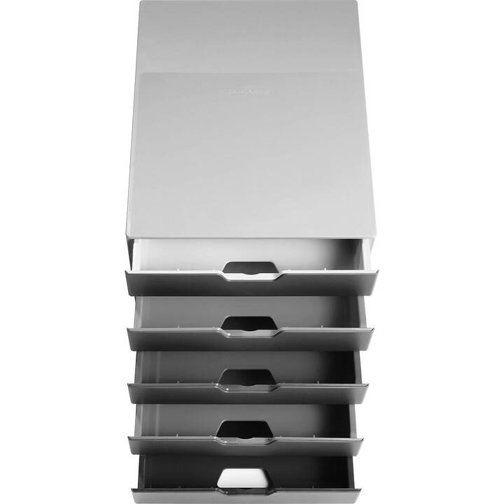 LEITZ Büroschubladenbox (A4, C4, 28.5 cm  x 35.5 cm  x 29 cm, Grau)