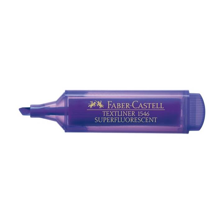 FABER-CASTELL Textmarker (Violett, 1 Stück)