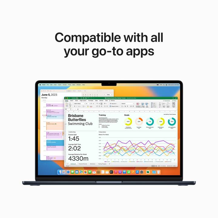 APPLE MacBook Air 2023 (15.3", Chip Apple M2, 8 GB RAM, 2000 GB SSD)