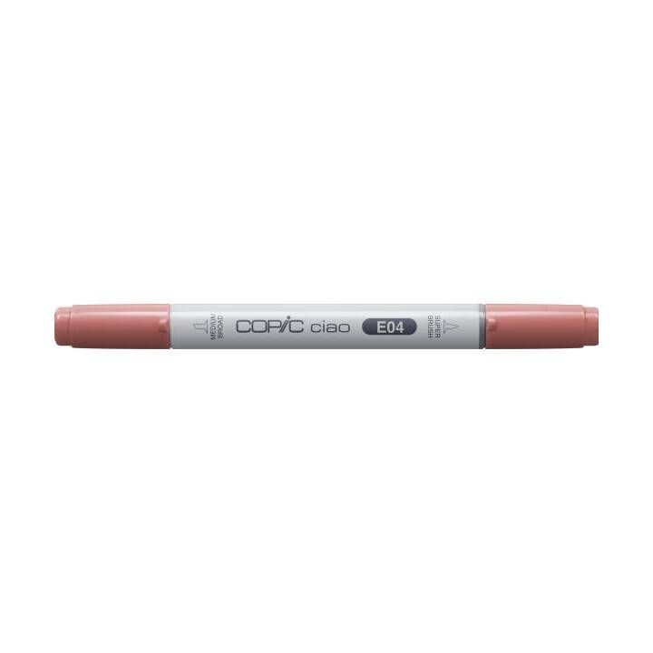 COPIC Marqueur de graphique Ciao E04 Lipstick Natural (Rose, 1 pièce)
