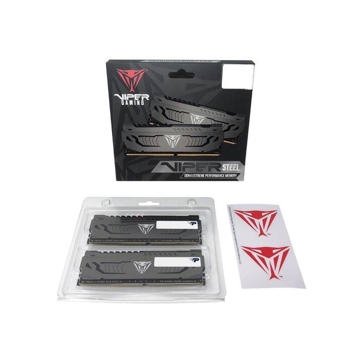 PATRIOT MEMORY Viper Steel PVS416G320C6K (2 x 8 Go, SDRAM 3200 MHz, DIMM 288-Pin)