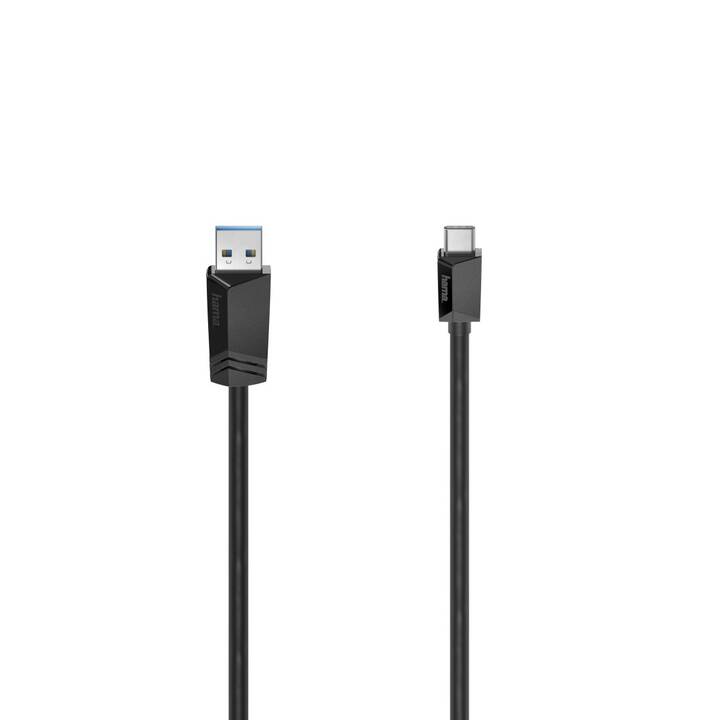 HAMA Kabel (USB Typ-A, USB Typ-C, 1.5 m)