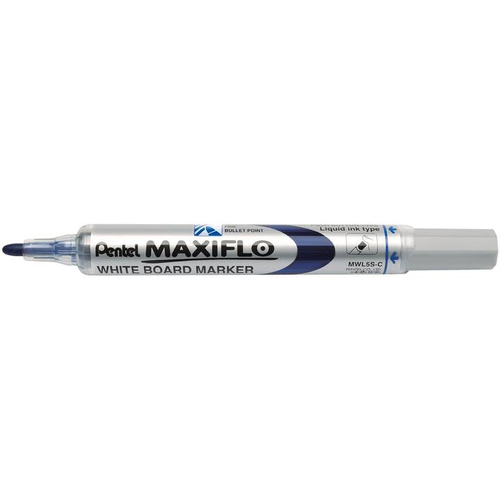 PENTEL Whiteboard Marker Maxiflo (Blau, 1 Stück)