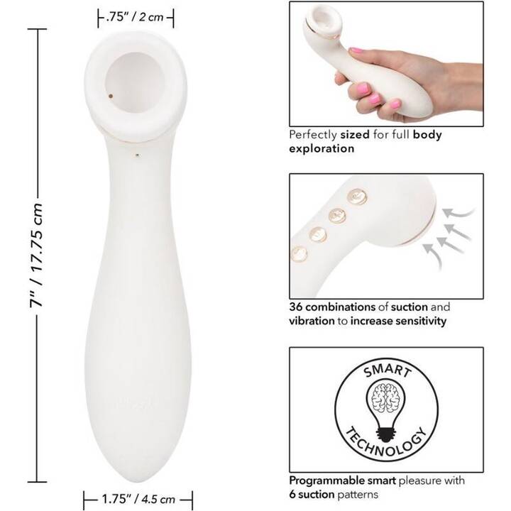 CALEXOTICS Massagekopf Vibrator Smart Pleasure Idol