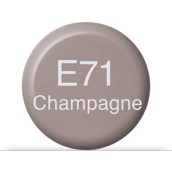 COPIC Tinte E71 - Champagne (Champagner, 12 ml)